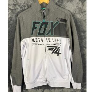 Fox Racing Moto Full Zip Track Jacket Men’s Large